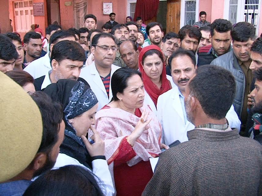 Asiea Naqash visits LD Hospital